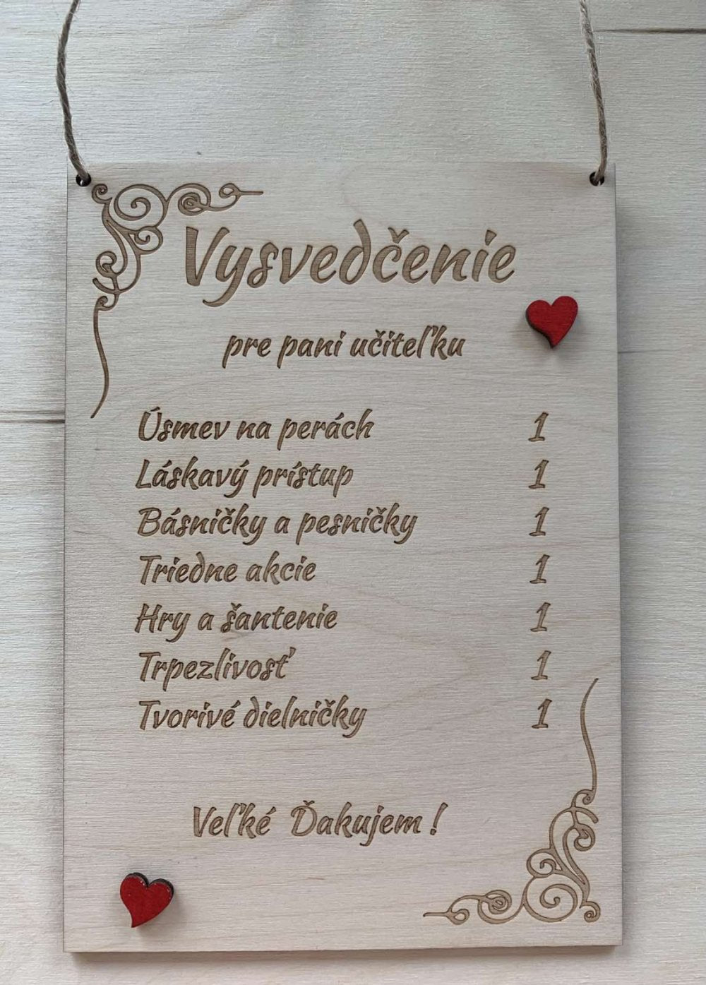 Vysvedčenie